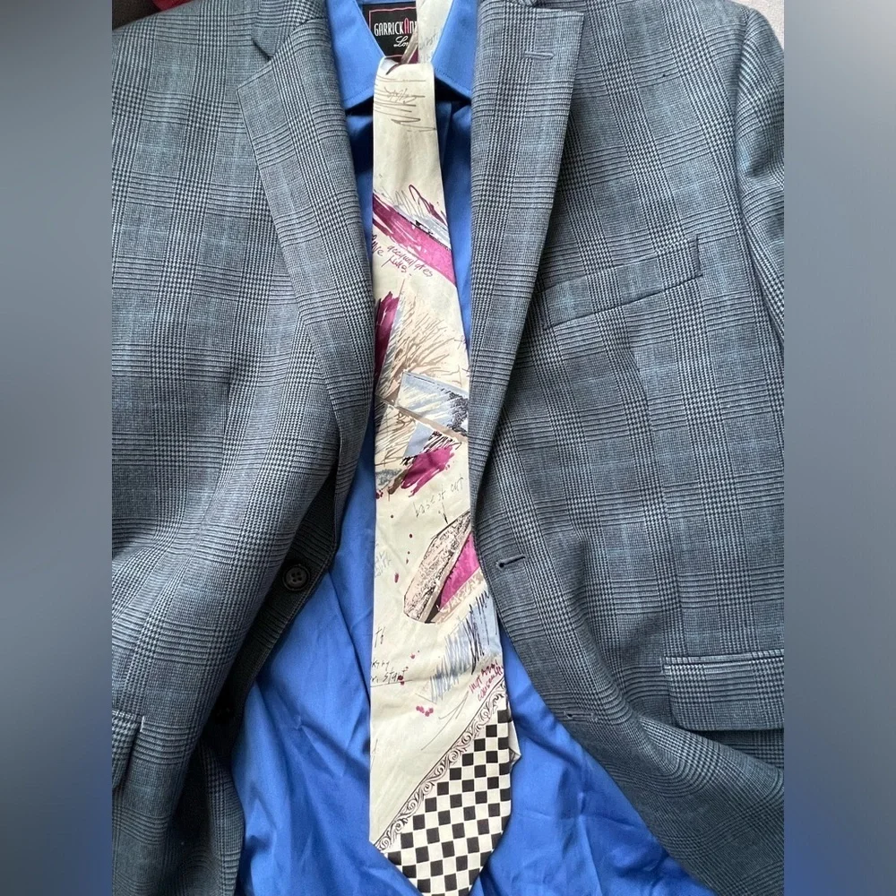 Hubert Milano Tie 100% Silk